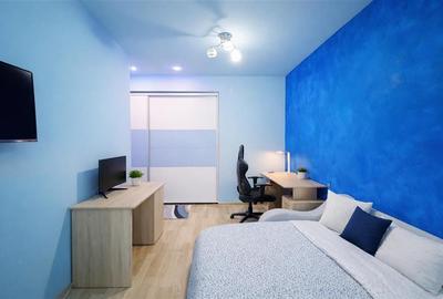 Apartament cu 3 camere decomandat, mobilat în Tractorul - 11