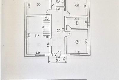 Casă cu 7 camere cu Teren 337 Mp în Valu lui Traian
