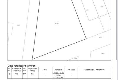 Teren de casa P + 2E, Visan – Strada Valea Viilor – 471 mp - 4