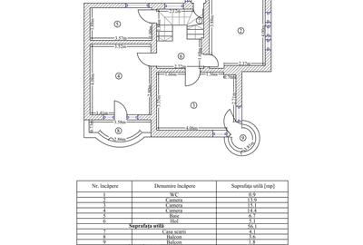 Unirii,D+P+E+M,Parc Carol,postbelic,renovata,semineu,plansee beton,curte-parcare - 20