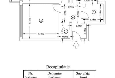 Apartament cu 2 camere decomandat, mobilat în Giurgiului - 5