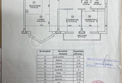 Apartament cu 3 camere decomandat în Nicolina - 16