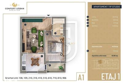 Apartament cu 2 camere în Rahova - 17