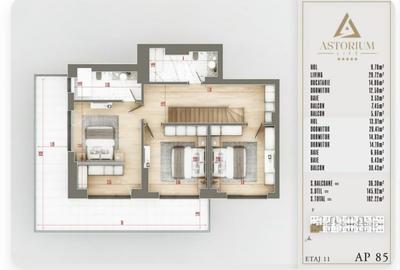 Apartament cu 5 camere decomandat în Theodor Pallady - 4