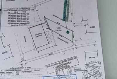 Teren de 257 mp, în Gării - 3