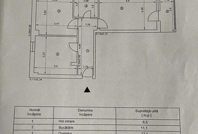 Apartament cu 2 camere decomandat în Central - 1