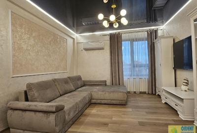 Faleza Nord, decomandat, 2 camere, etaj 1, mobilat modern, parcare - 2