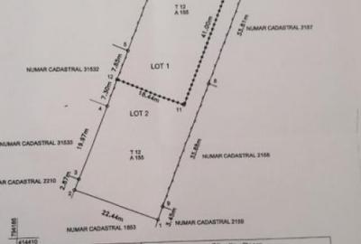 Teren de 841 mp, în Câșlița - 1