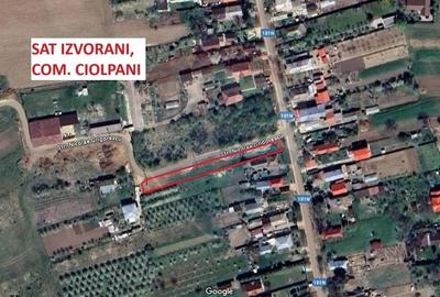 Teren 1,400mp Izvorani / Strada Nicolae Grigorescu