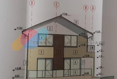 Teren autorizat pentru doua case - 2033mp - Chinteni - 4
