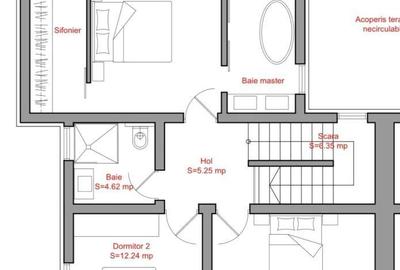 Duplex cu 5 camere cu Canalizare în Dumbrăvița - 4