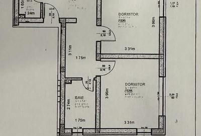 Apartament cu 3 camere în Central - 4
