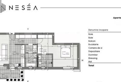 Apartament cu 2 camere decomandat în Valea Rosie - 1