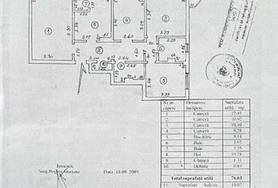 Apartament spatios 4 camere decomandate, etaj 7 din 10, Micro 18 Apartament spatios 4 camere decomandate, etaj 7 din 10, Micro 18 - 9