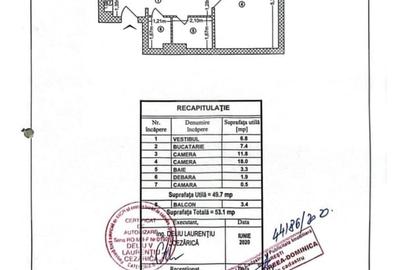 Apartament 2 camere, 53 mp - Nicolae Grigorescu / Piata Salajan, Sector 3 - 11