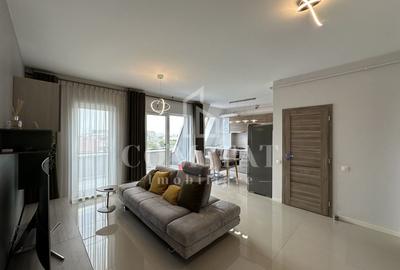 Apartament cu 3 camere decomandat, mobilat în Între Lacuri