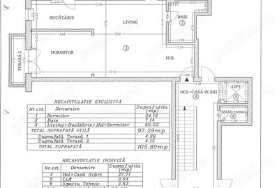Apartament cu 3 camere semidecomandat în Vest