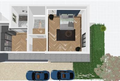 Duplex cu 4 camere cu Canalizare în Străulești - 8