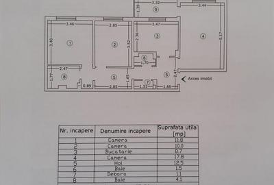 Apartament 3 camere situat in zona ICIL - 1