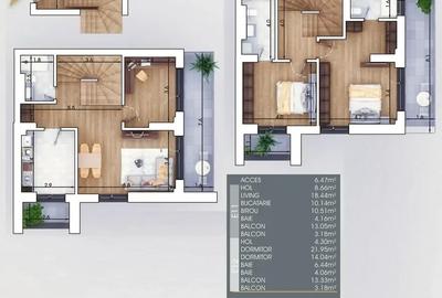 4 camere | 10 minute Metrou | premium | comision 0 | 4 balcoane 4 camere | 10 minute Metrou | premium | comision 0 | 4 balcoane - 3