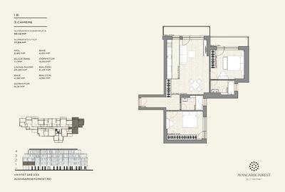 Apartament cu 3 camere semidecomandat în Pipera - 12
