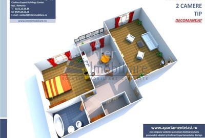 Apartament cu 2 camere în Frumoasa - 6