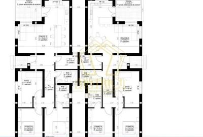 Duplex cu 4 camere despartit prin camera tehnica I Giarmata Mare - 3