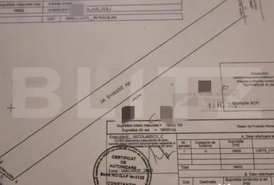 Teren de 16652 mp, în Ghercești