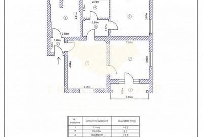 Apartament in vila | 3 Camere | Capitale - 24