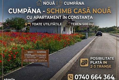 Casă cu 3 camere cu Teren 500 Mp în Cumpăna - 1