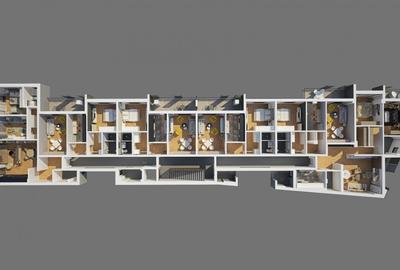 Apartament cu 3 camere decomandat în 13 Septembrie - 2