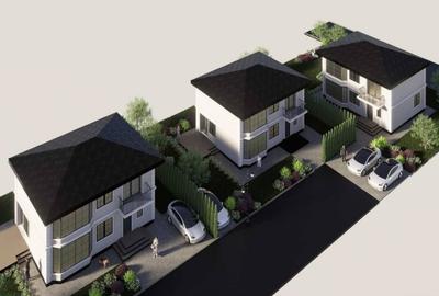 Vila superba P+1 Tunari 171mp, 4 camere, curte proprie, tigla ceramica - 11