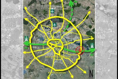 Teren 2Ha  Drumul Intre Tarlale - A2, pretabil hale + birou (Glina) - 12