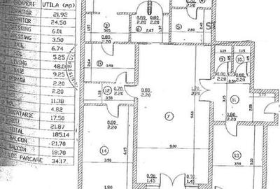 Apartament spatios cu 4 camere, 3 bai | 250mpc | 2 garaje - 18