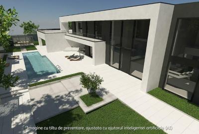 Casa de lux moderna cu 12 camere si piscina  Design minimalist inspirat din Mia - 4