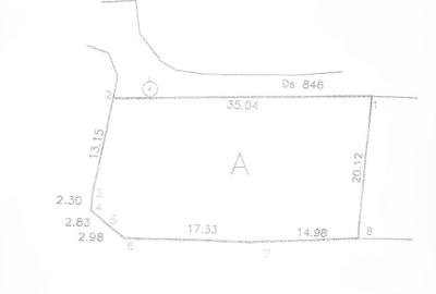 Teren de 684 mp, în Periș - 1