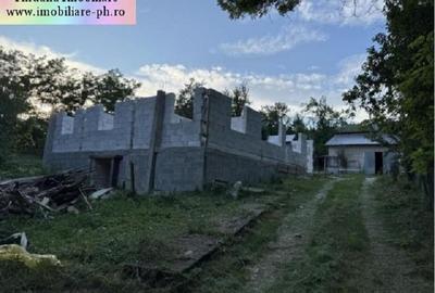 Casa in constructie de vanzare: Aricesti Zeletin,(teren 3100 mp) - 1