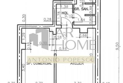Spatiu comercial 50 mp, Ploiesti, Republicii stradal - 1