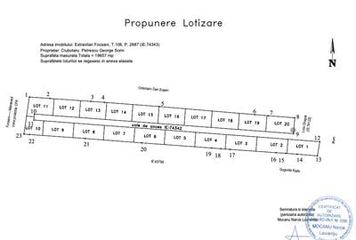 Teren Construcții intravilan de 1200 mp, în Obor - 1