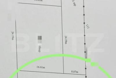 Teren intravilan 356 mp, deschidere bilaterala, in spatele V - 1