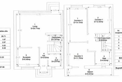 Casă cu 4 camere cu Teren 299 Mp în Central
