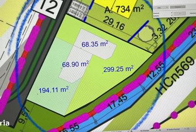 Teren de 633 mp, în Central