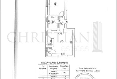 Apartament cu 2 camere decomandat, mobilat în Regie - 16
