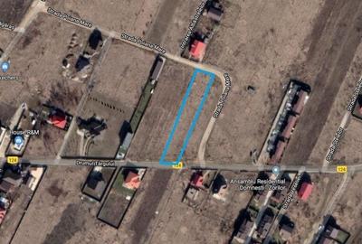 Teren Construcții intravilan de 1220 mp, în Domnești