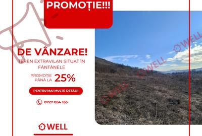 Teren Construcții extravilan de 2700 mp, în Fântânele - 1