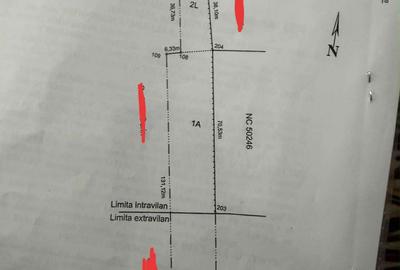 Teren de 3000 mp, în Petricani - 3