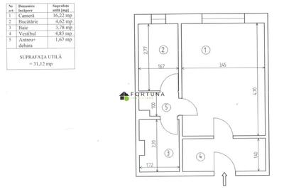 Garsonieră semidecomandată în Bartolomeu