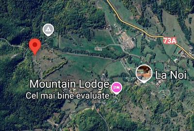 Vanzare 1266 mp teren superb Cheile Rasnoavei la munte langa padure si pensiuni - 7
