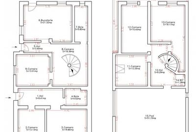 COMISION 0% Casa individuala cu 7 camere, teren 624 mp, in zona Girocului COMISION 0% Casa individuala cu 7 camere, teren 624 mp, in zona Girocului - 8