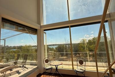 Penthouse tip Duplex cu terasa de 150 m vedere lac Tabacarie - 4